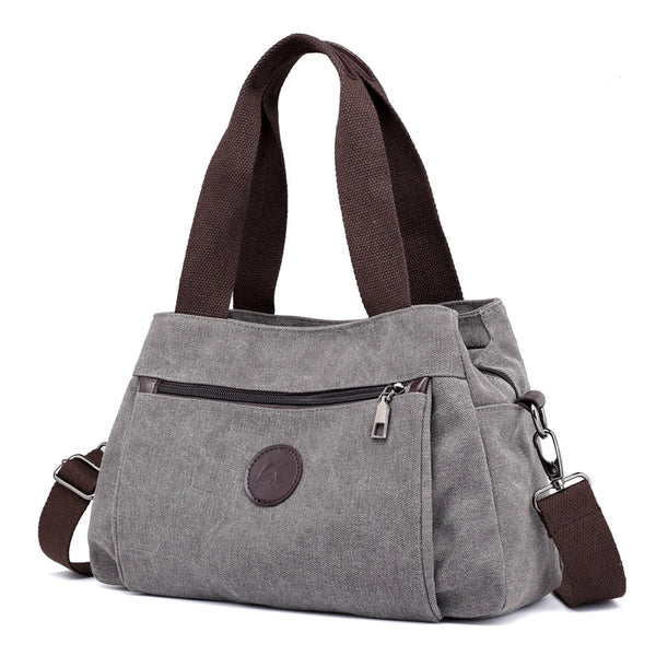 Effortless Style and Functionality: Women's Canvas Shoulder Bag